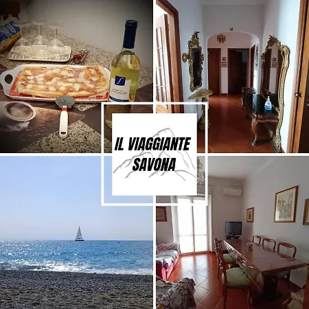 Il Viaggiante Mare 350 M - Quadrilocale - Centro Commerciale - Universita -porto Costa Crociere E Corsica Ferries * Savone